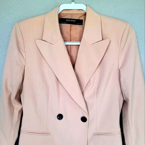 FINAL SALE🌷Zara Double breasted blazer Size 4 - Picture 5 of 15